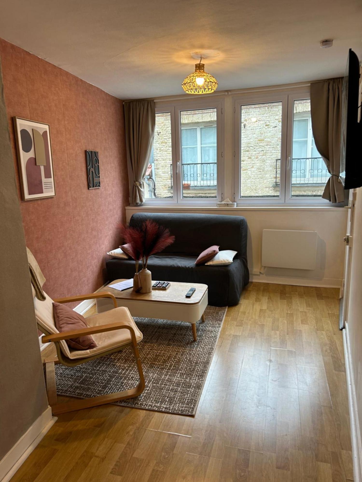 Dieppe F2 Pour 4 Personnes Emplacement Ideal 2 Min A Pied De La Plage Et Des Boutiques Экстерьер фото